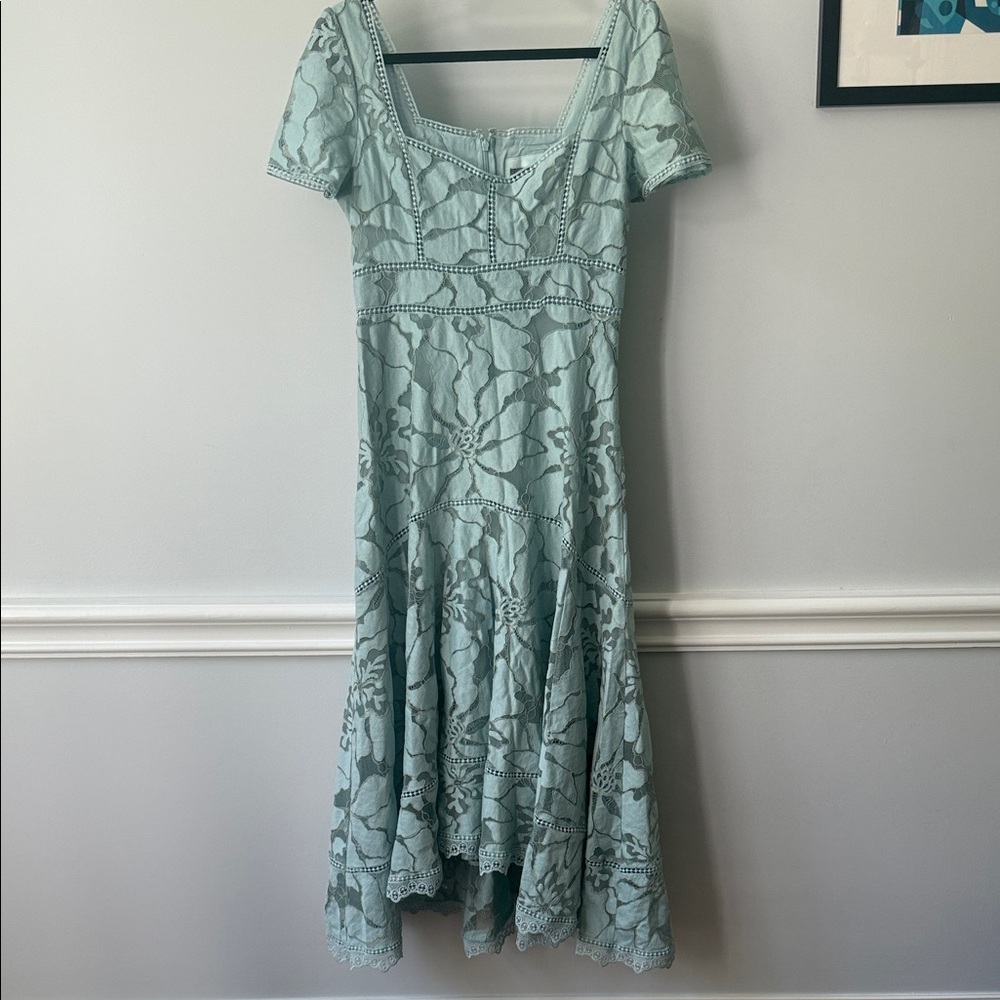 NWT Anthropologie Mint Lace Dress